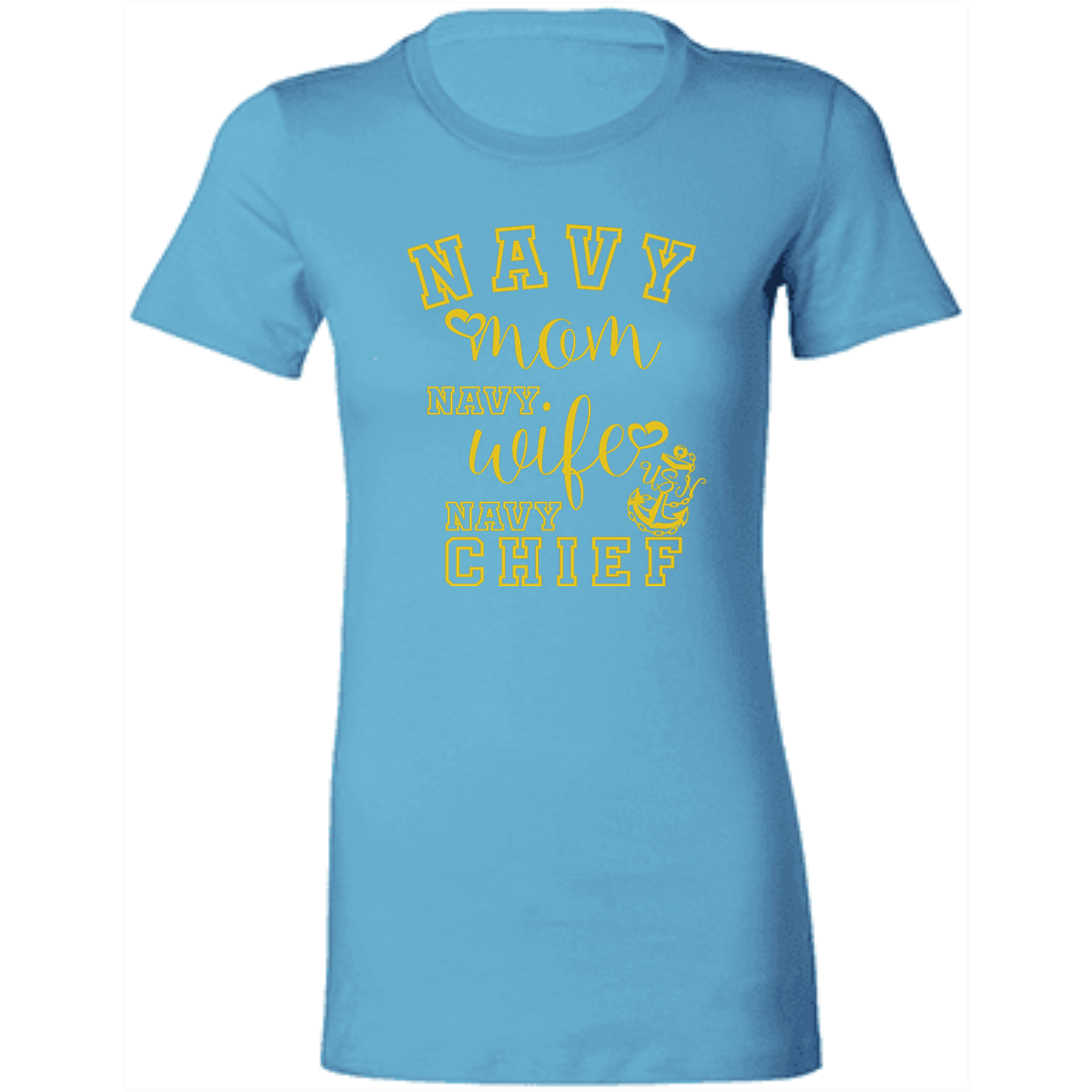 Navy MWC Ladies' Favorite T-Shirt