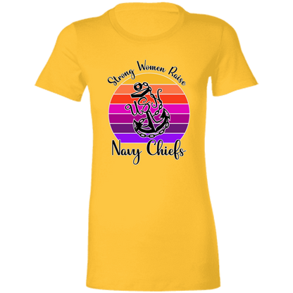 Strong Navy Mom Ladies' Favorite T-Shirt