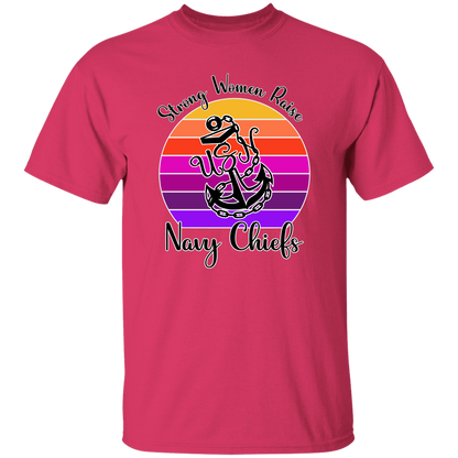 Strong Navy Mom 5.3 oz. T-Shirt