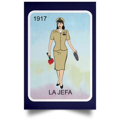 La Jefa Satin Poster
