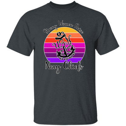 Strong Navy Mom 5.3 oz. T-Shirt