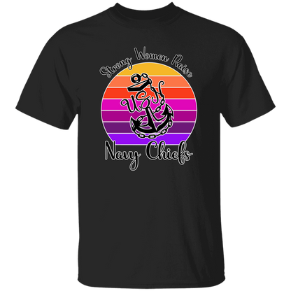 Strong Navy Mom 5.3 oz. T-Shirt