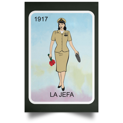 La Jefa Satin Poster