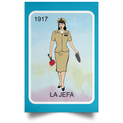 La Jefa Satin Poster