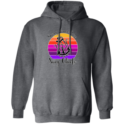 Strong Navy Mom Pullover Hoodie