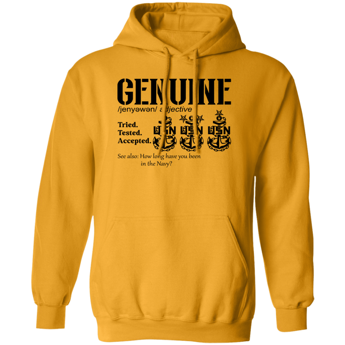 Genuine Definition Pullover Hoodie