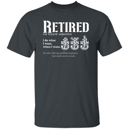 Retired Definition V2  5.3 oz. T-Shirt