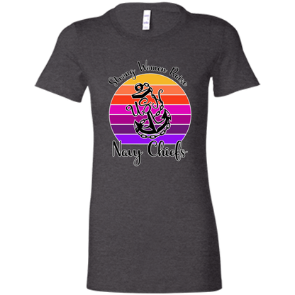 Strong Navy Mom Ladies' Favorite T-Shirt