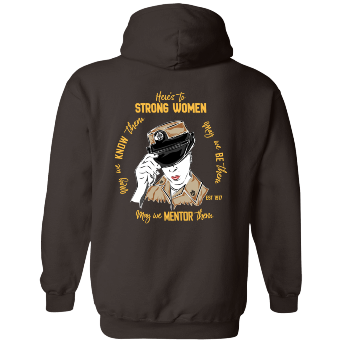 Strong Woman Pullover Hoodie