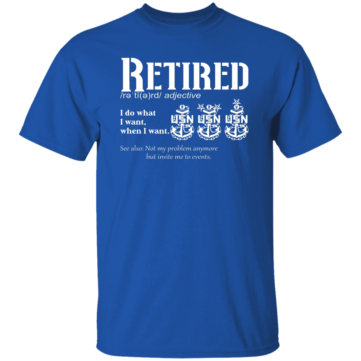 Retired Definition V2  5.3 oz. T-Shirt