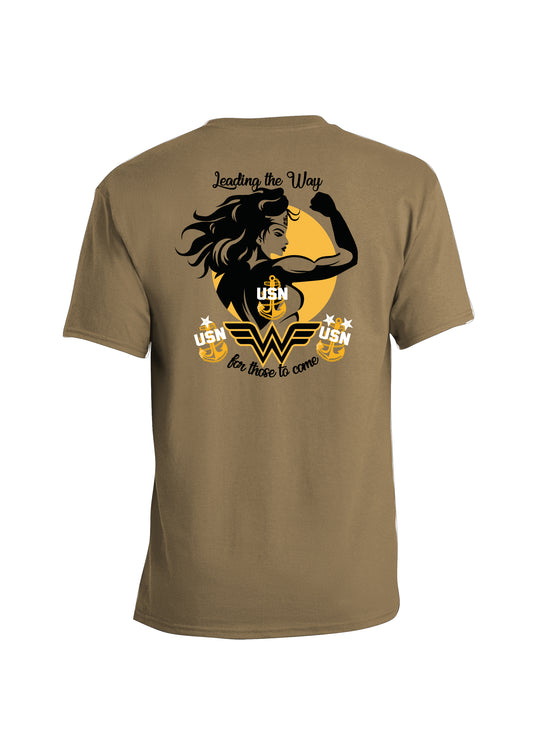 Leading the Way WW Coyote Brown Chief Shirt
