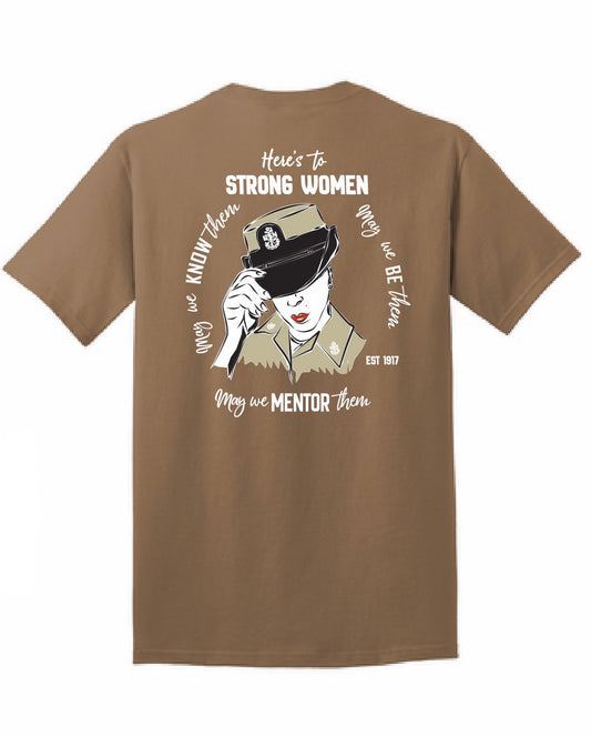 Strong Women Coyote Brown Chief Shirt