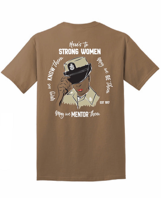 Strong Women Coyote Brown Chief Shirt V2
