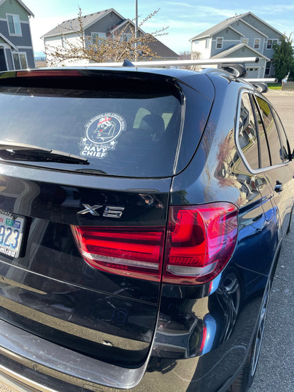 Navy Girl Decal