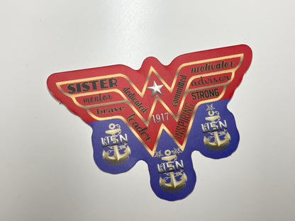 WW CPO Keychain and Sticker