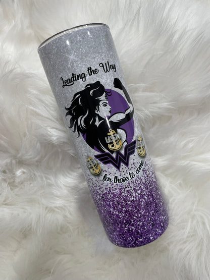 Leading the Way WW Tumbler 20oz Purple