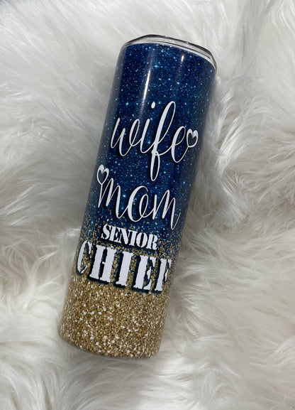 WMC Blue and Gold Tumbler 20oz