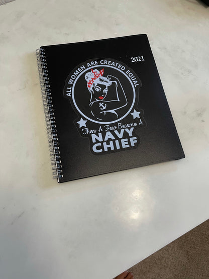Navy Girl Decal