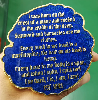 Me Mother and Father Coin 3" Coin