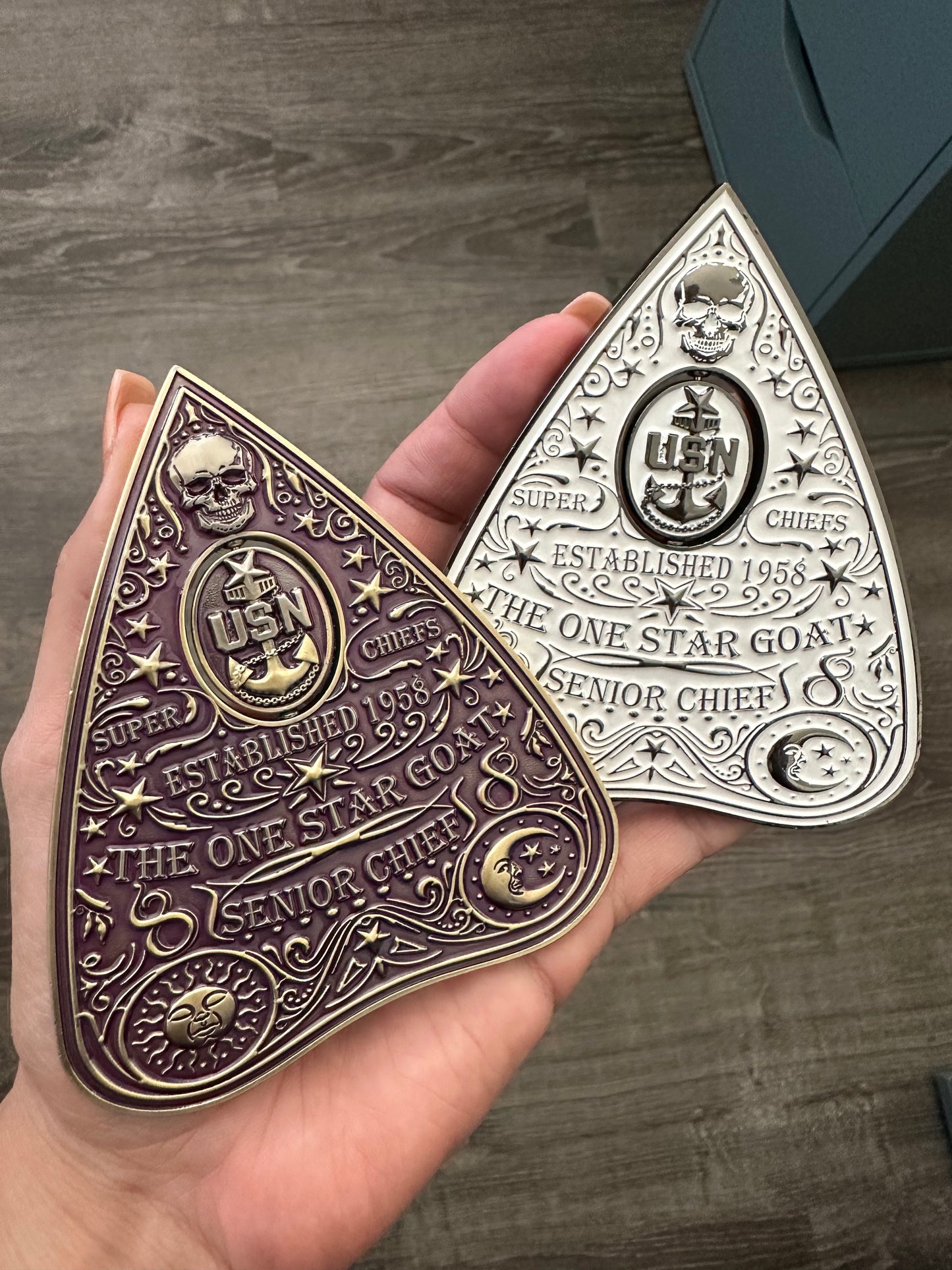 Senior Ouija Planchette Coin