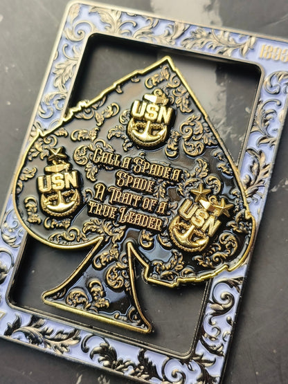 Chief Card Suits Coin