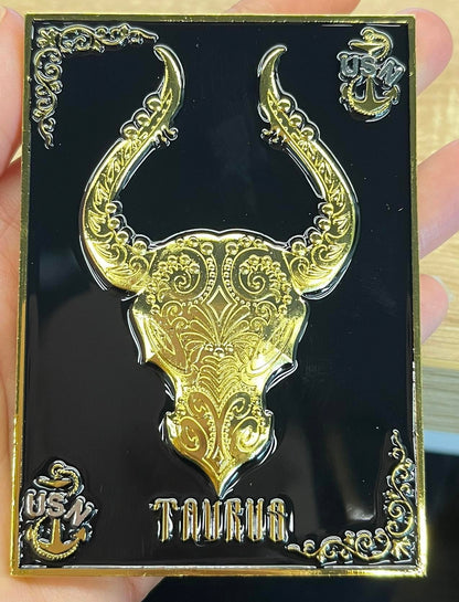Zodiac Aries Taurus Gemini Coin