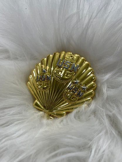 Sea Shell Anchor Holder Coin